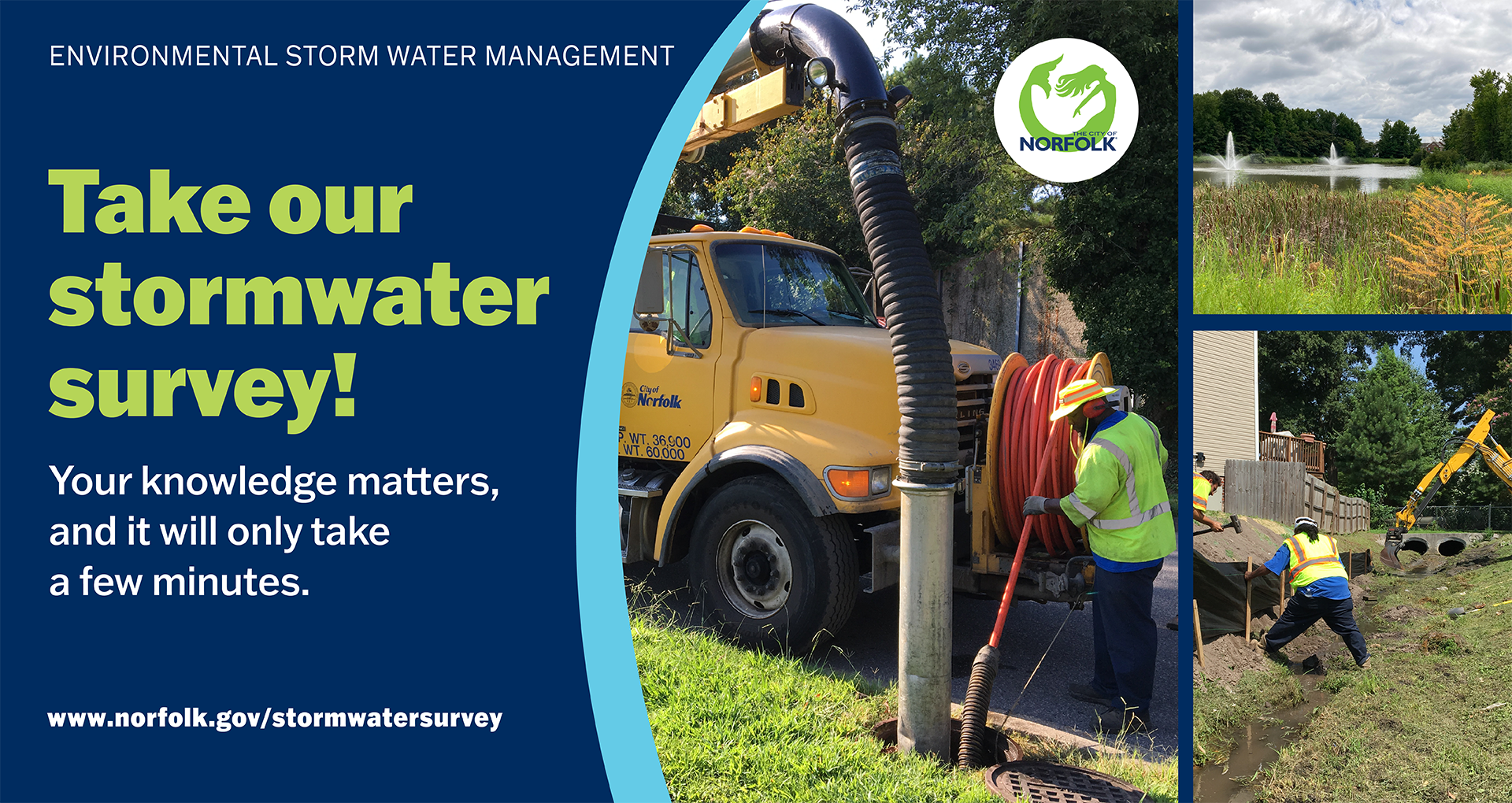 Norfolk Storm Water Survey Graphic